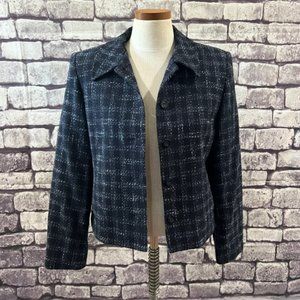 Conrad C Blue Fully Lined Jacket Size 10P